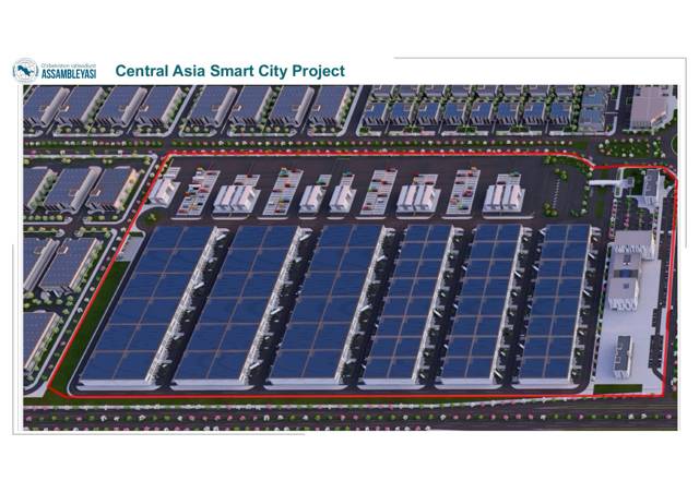 Central Asia Smart City – lojistik 3D