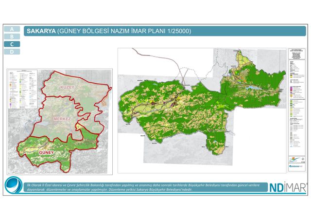 Sakarya – Güney Bölgesi Nazım İmar Planı