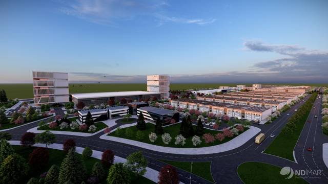 Tirmiz – ticaret merkezi 3D